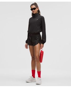 lululemon – Fast And Free Airflow Mid-Rise Running Shorts – 3" – – Size 4 - Red
