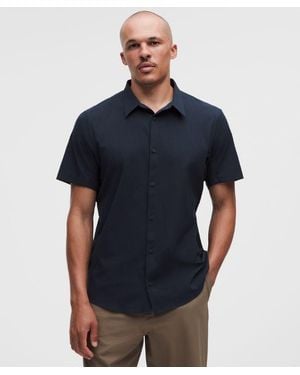 lululemon Airing Easy Short-Sleeve Shirt - Blue