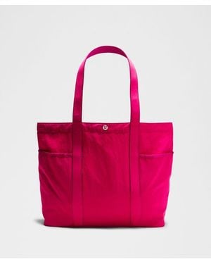 lululemon Daily Multi-Pocket Tote Bag 20L - Pink