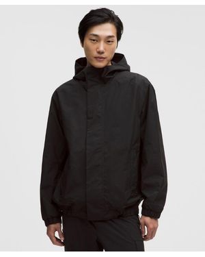 lululemon Waterproof Cinch-Hem Jacket - Black