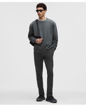 lululemon Abc Slim-fit Trousers 34"l Warpstreme - Colour Black - Size 28 - Blue