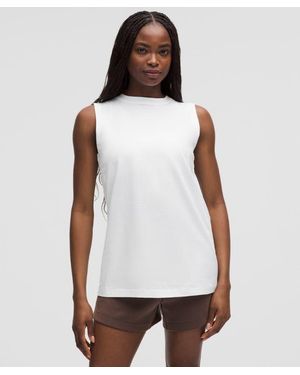 lululemon All Yours Organic Cotton Tank Top - White