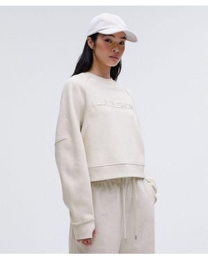 lululemon Scuba Oversized Pullover - White