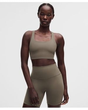 lululemon All-Time Hero Sports Bra - Brown
