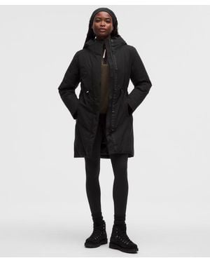 lululemon – Waterproof Insulated Cinch-Waist Parka – – Size Large - Black