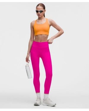 lululemon – Fast And Free High-Rise Tight Leggings 5 Pocket – 25" – – Size 4 - Pink