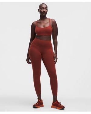 lululemon – Wunder Train Contour Fit High-Rise Tight Leggings – 25" – – Size 4 - Red