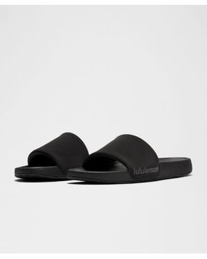 lululemon Restfeel Slides - Colour Black/grey - Size 10