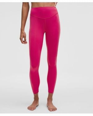 lululemon – Wunder Under High-Rise Tight Leggings – 25" – – Size 4 - Pink