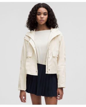 lululemon Cropped Utility Windbreaker - White