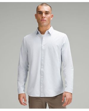 lululemon New Venture Slim-Fit Long-Sleeve Shirt - Grey