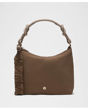 lululemon – Convertible Ruched Crossbody Bag 6.5L – - Brown