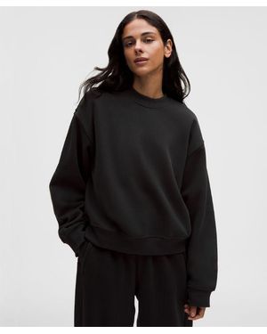 lululemon – Steady State Crew Sweatshirt – – Size Large - Black