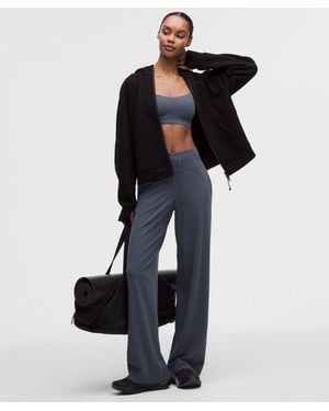 lululemon – Groove High-Rise Wide-Leg Trousers Regular – – Size 4 - Black