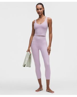 lululemon – Align High-Rise Crop Leggings – 23" – – Size 4 - Red