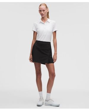 lululemon Stretch Twill Front Pleat Golf Skirt - Blue