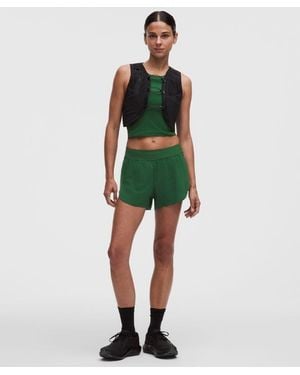 lululemon Fast And Free High-Rise Classic-Fit Split Short 3" - Green