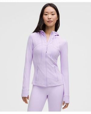 lululemon – Define Hooded Jacket Nulu – – Size 4 - Purple