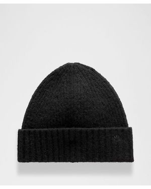 lululemon – Ribbed-Knit Wide-Cuff Beanie Hat – - Black