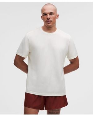 lululemon – Metal Vent Tech Relaxed-Fit Short-Sleeve Shirt Training – – Size Large - White