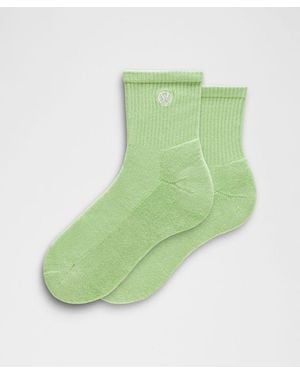 lululemon – Daily Essential Quarter Socks – – Size Medium - Green