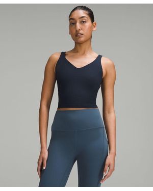 lululemon Aligntm Tank Top Light Support, C/d Cup - Blue