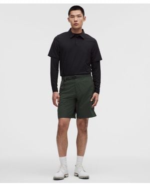 lululemon – Stretch Relaxed-Fit Golf Shorts – 9" – – Size 12 - Black