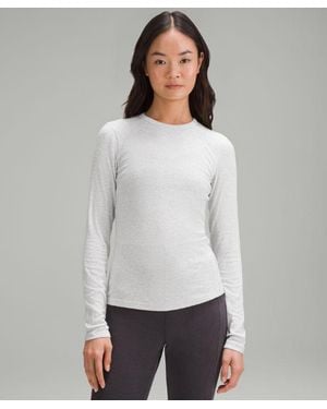 lululemon Hold Tight Long-Sleeve Shirt - Grey