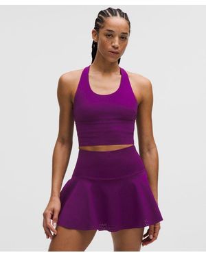 lululemon Ventilated Tennis Tank Top - Purple