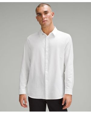 lululemon New Venture Classic-fit Long-sleeve Shirt - Colour White - Size L