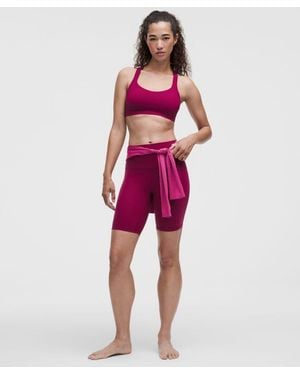 lululemon – Align High-Rise Shorts – 8" – – Size 4 - Red