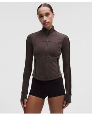 lululemon – Define Jacket Micro-Rib Drapey Softstreme – – Size 4 - Black