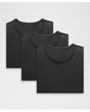 lululemon Organic Cotton Classic-Fit T-Shirt - Black