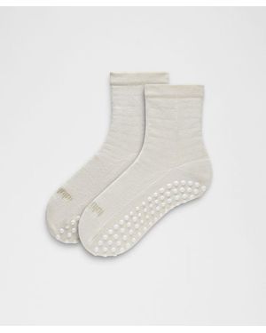 lululemon Find Your Balance Grip Socks - White