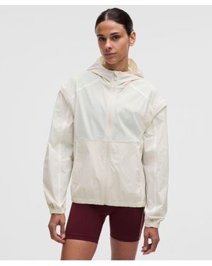 lululemon – Transformable Windbreaker Jacket – – Size Large - White