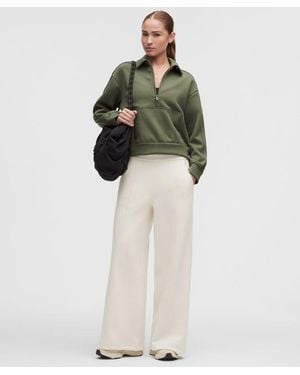 lululemon – Smooth Spacer High-Rise Wide-Leg Trousers Regular – – Size Large - White