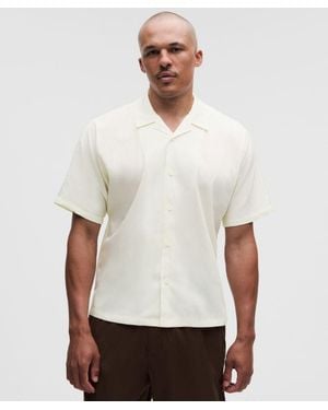 lululemon – Lightweight Camp-Collar Shirt – – Size Large - White