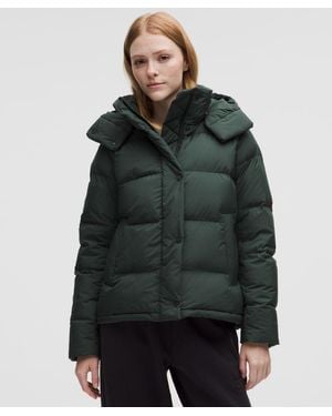lululemon – Wunder Puff 644-Down-Fill Jacket – – Size 4 - Green
