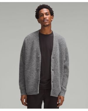 lululemon Alpaca Wool-blend Cardigan Jumper - Grey