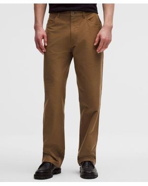 lululemon – Easyfive Loose-Straight Trousers 32L – /Khaki – Size 12 - Brown