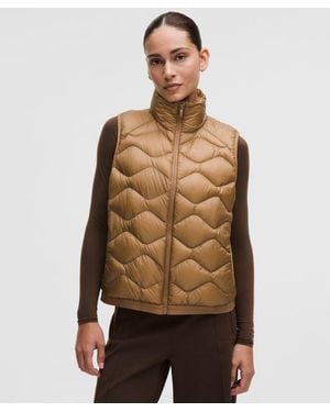 lululemon Featherweight 900-Down-Fill Quilted Vest - Brown