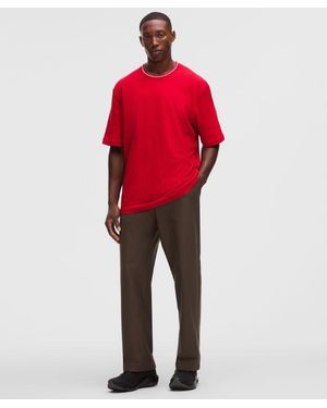 lululemon Slacker Loose-Straight Trouser 32L - Red