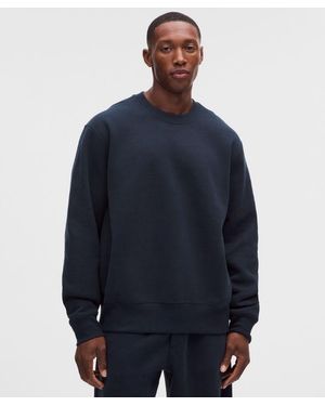 lululemon – Steady State Superloft Crew Sweatshirt – – Size Large - Blue