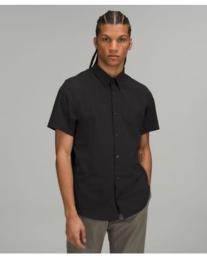 lululemon Airing Easy Short-Sleeve Shirt - Black