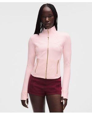 lululemon – Define Cropped Jacket Nulu – – Size 14 - Red