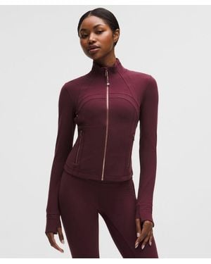 lululemon Define Cropped Jacket - Red