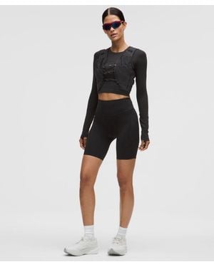 lululemon Fast And Free High-Rise Short 8" - Black
