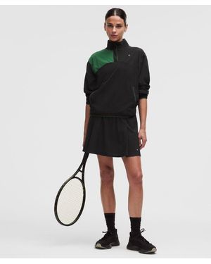 lululemon A-Line Side-Pleat Tennis Skirt - Black
