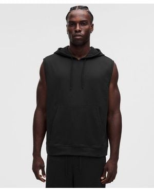 lululemon Warm-Up Sleeveless Gym Hoodie - Black