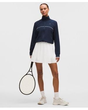 lululemon A-Line Side-Pleat Tennis Skirt - Blue